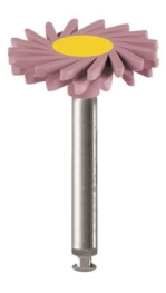 Pulidor Twist Feldespática y Disilicato Grano Medio Rosado RA